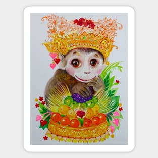 bebe monkey Sticker